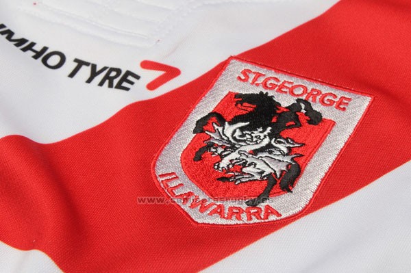 WH Camiseta St George Illawarra Dragons Rugby 2016 Local
